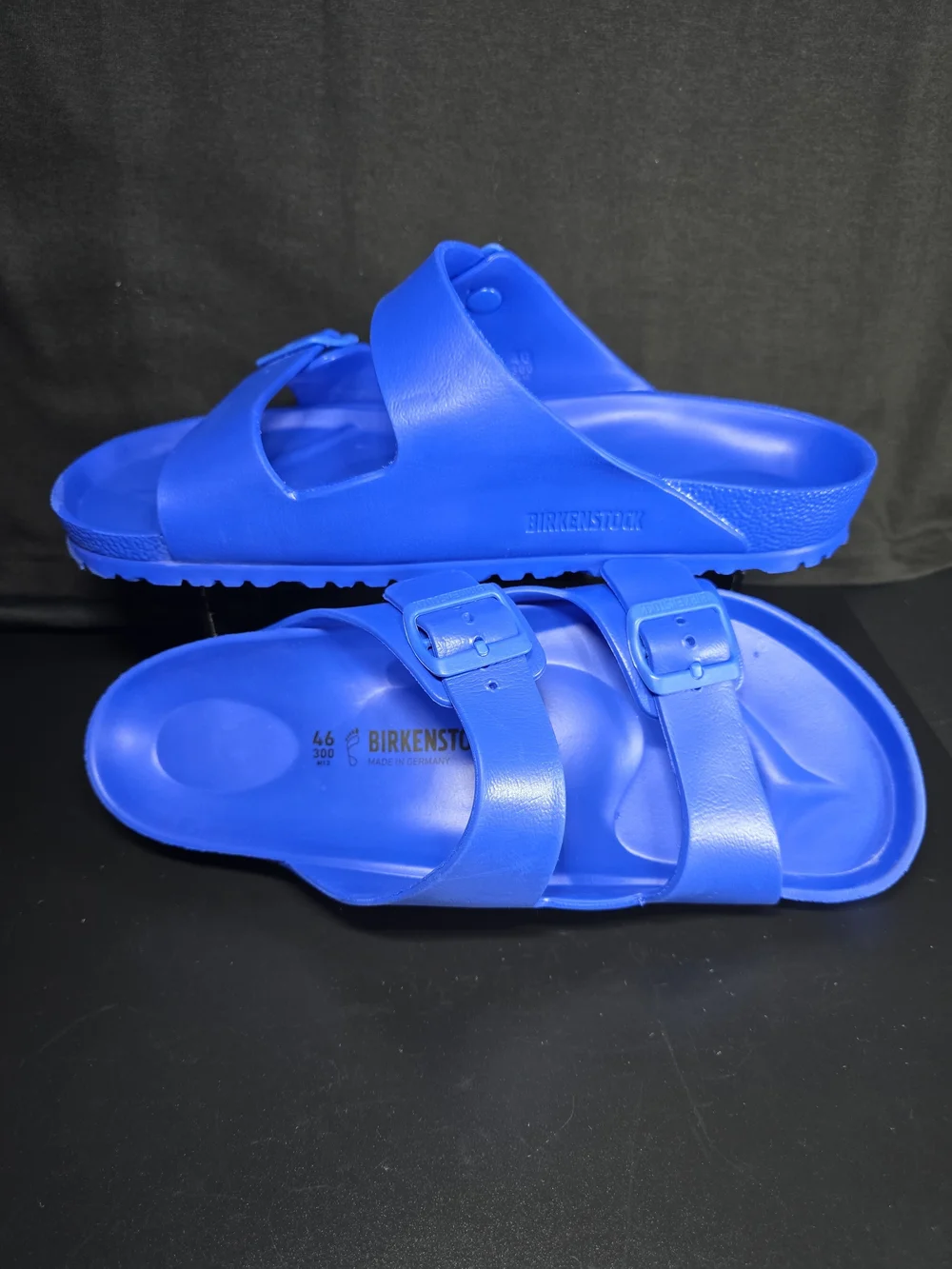 Birkenstock Arizona Essentials EVA – Men’s Size 13 – Bright Blue – NWOB/NWOT
